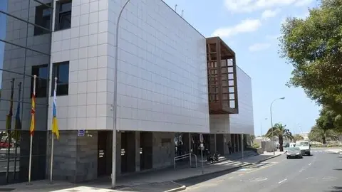 Imagen del edificio de los juzgados de Arrecife.