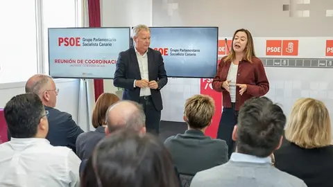 María Dolores Corujo y Sebastián Franquis.