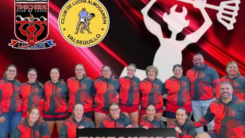 Imagen del cartel anunciador de la luchada