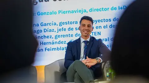 El director general de Energía durante su participación en un evento sobre renovables
