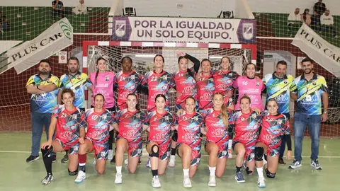 Jugadoras y cuerpo técnico del CB Zonzamas.