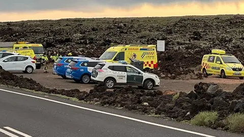 Equipo de búsqueda en la zona de desaparición del hombre de 60 años.