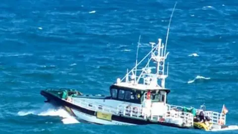 Imagen de archivo de una patrullera de la Guardia Civil.