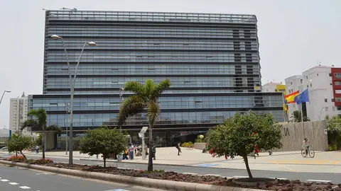 Palacio de Justica de Las Palmas de Gran Canaria.