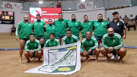 Imagen del Club de Lucha Antigua de Fuerteventura, que está lógicamente de luto este jueves.