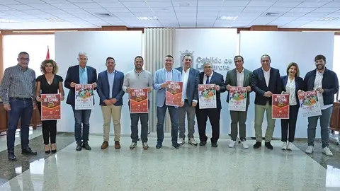 Presentación de la copa y minicopa de España de balonmano.