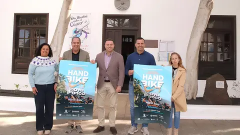 Presentación de la Handbike de Playa Blanca.