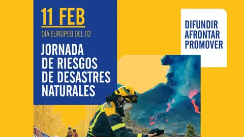 Cartel sobre las Jornadas del Consorcio de Seguridad y Emergencias del Cabildo de Lanzarote.