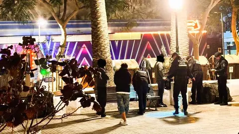 Imagen de una de las actuaciones de los agentes de la USCI