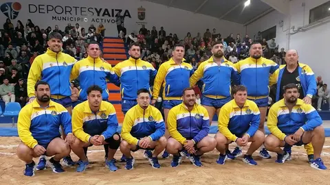 Equipo del Unión Sur Yaiza.