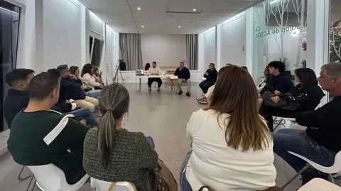 Imagen de un encuentro del Comité Local de CC en Costa Teguise