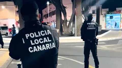 Imagen de los policías que participaron en los controles