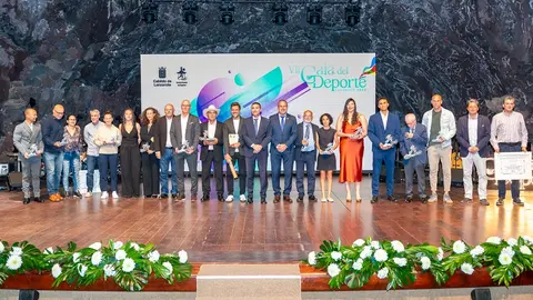 Premiados de la Gala del Deporte.