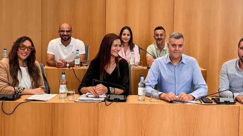 Concejales del PP en el Ayuntamiento de Tías.