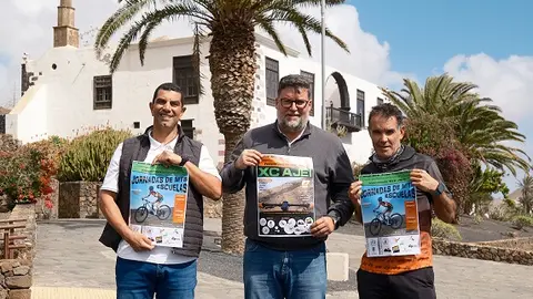 Presentación de eventos de MountainBike en San Bartolomé.