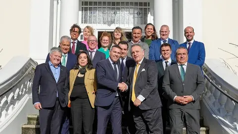 Expedición Lanzarote con parlamentarios irlandeses
