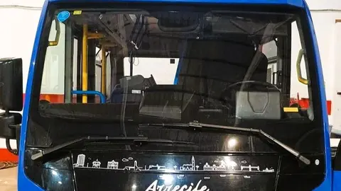 Imagen de la guagua especial del carnaval