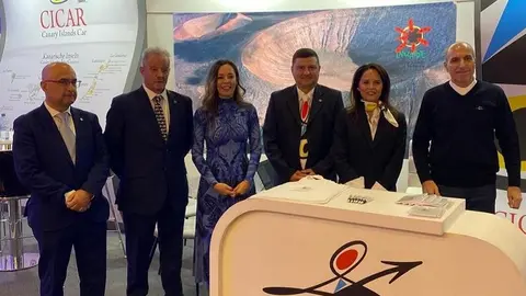 Stand de CICAR en la ITB de 2025.