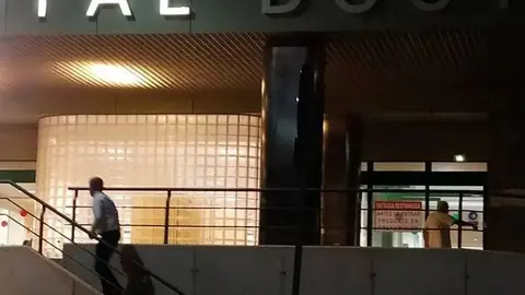 Entrada al servicio de Urgencias del Hospital Doctor José Molina Orosa de Arrecife