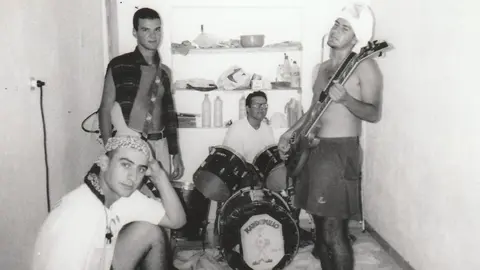 Imagen de la banda en sus orígenes