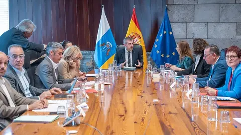 Imagen del encuentro del Consejo de Gobierno de este lunes.