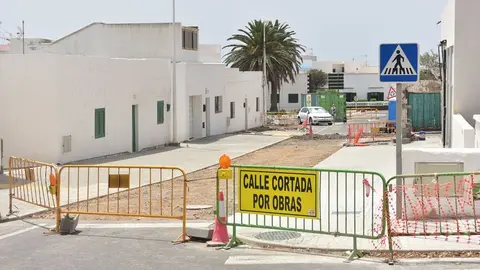 Foto calle afectada de San Bartolomé