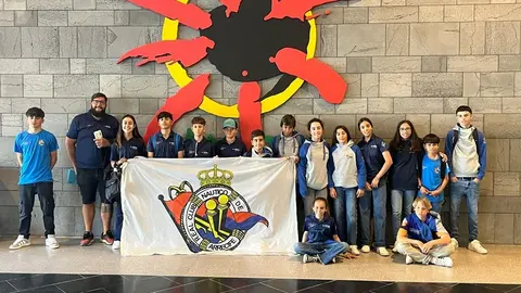Equipo del RCNA participante en el  Memorial Pel Escuder.