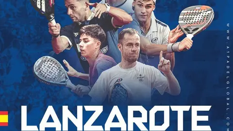 Imagen del cartel oficial que anuncia la prueba en Lanzarote.