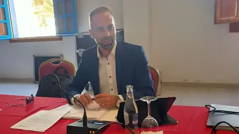 Jonás Álvarez, en sesión plenaria