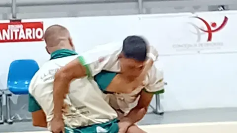 Luchador del Unión Antigua.