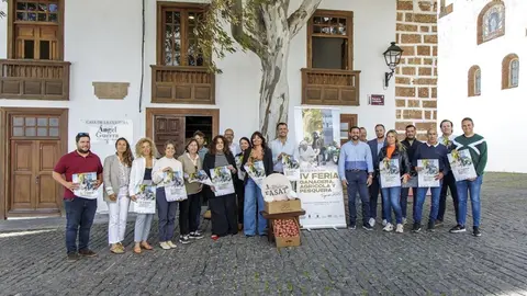 Presentación de la IV Feria de Ganadería, Agricultura y Pesca Teguise