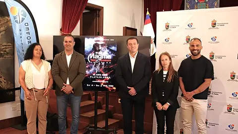 Presentación del calendario deportivo de Yaiza.