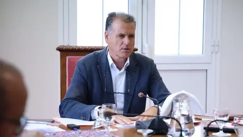 Domingo Cejas presidió el encuentro del Consorcio del Agua.