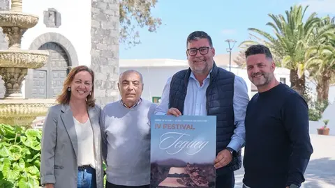 Foto presentación festival Teguey