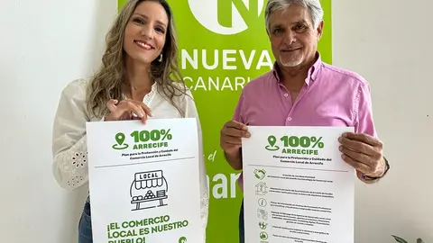 Sheila Guillén y Servando Pérez presentan 100% Arrecife