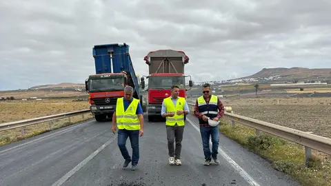 Jacobo Medina y Eugenio Robayna en la vía (2)