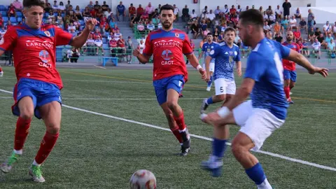 Imagen de una de las disputas del encuentro