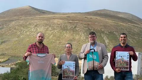 Presentación carrera Montaña Blanca de San Bartolomé