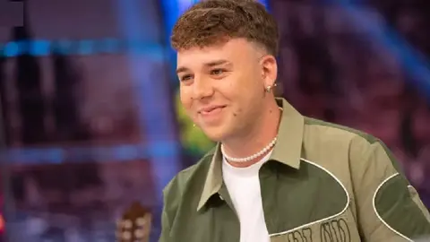El artista canario en una participación reciente en el programa de Antena 3 El Hormiguero. 