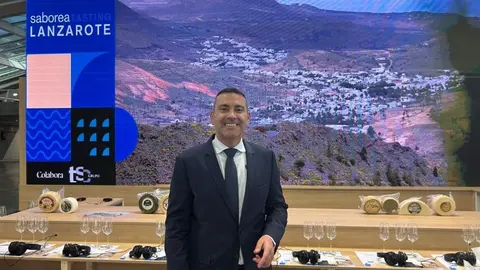 El presidente del Cabildo de Lanzarote, Oswaldo Betancort, en Gastro Canarias 2025.