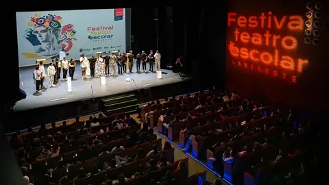 Público asistente disfrutando del festival de Teatro Escolar 2025.