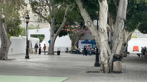 Imagen de la nula participación en alguno de los actos organizados por el Ayuntamiento