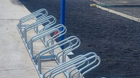 Instalación de aparcabicis