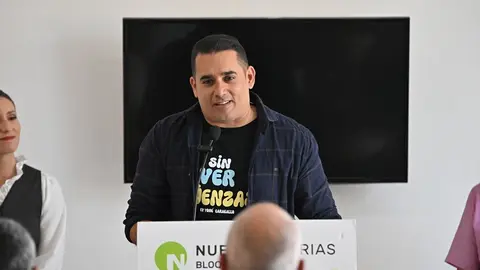 Yoné Caraballo en un encuentro de NC-BC