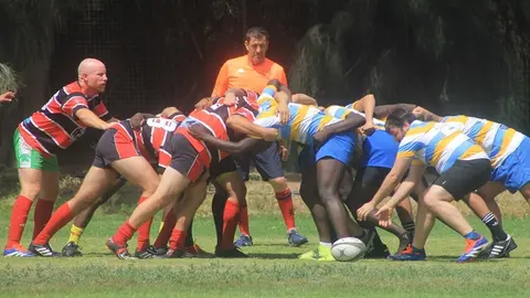 Melé entre jugadores del LRC y Maspalomas.