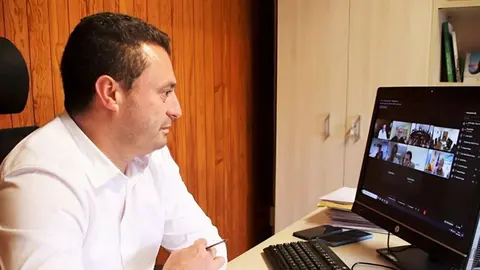 Óscar Noda, alcalde de Yaiza