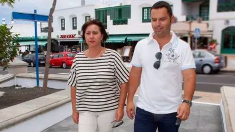 Gladys Acuña y Jonathan Lemes.