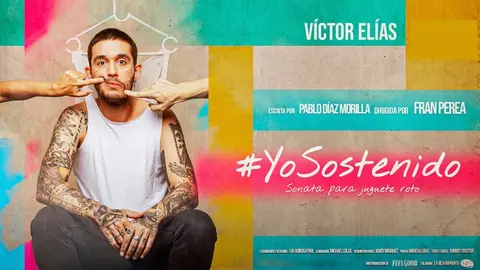 Cartel promocional del FesTVal Lanzarote #YoSostenido.