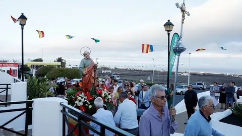 Imagen de archivo de las fiestas de San Pedro en Mácher.