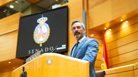 Pedro San Ginés en el Senado.